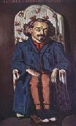 Paul Cezanne Portrait of the Painter,Achille Emperaire oil painting reproduction